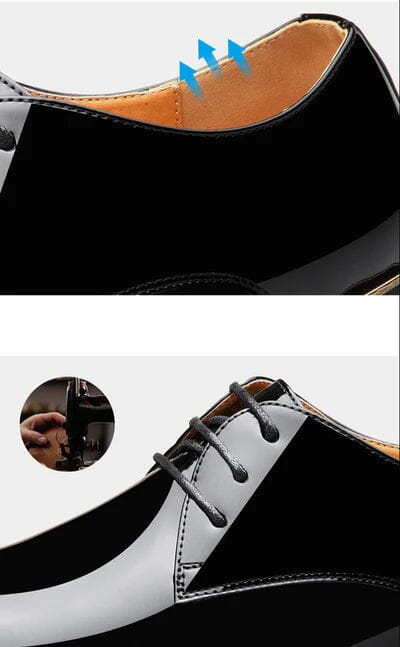 Italian and Lacquered Leather Shoe