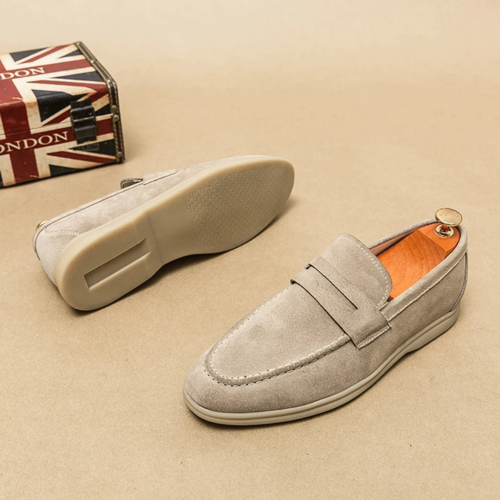 Leather Moccasin Loafer for Men Liverpool Verno