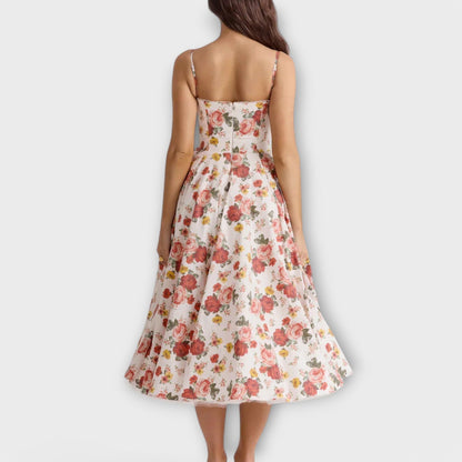 Mélie – Light summer dress with corset detail