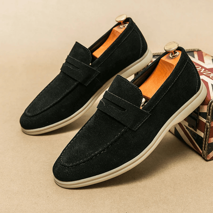 Leather Moccasin Loafer for Men Liverpool Verno