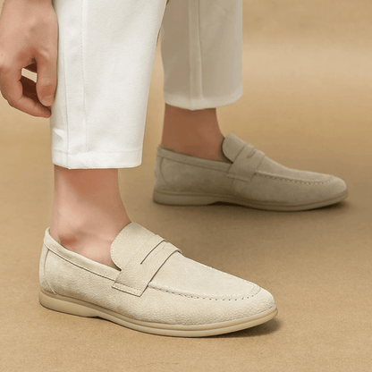 Leather Moccasin Loafer for Men Liverpool Verno