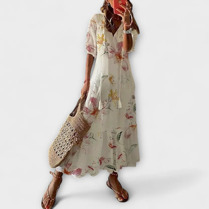 Anna – Women's boho summer dress with a relaxed silhouette