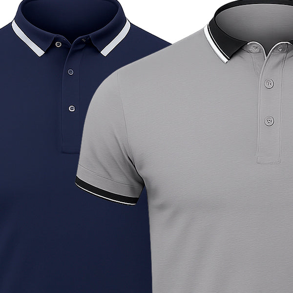 [BUY 1, GET 2] 2-Pack Essential Polo Shirts