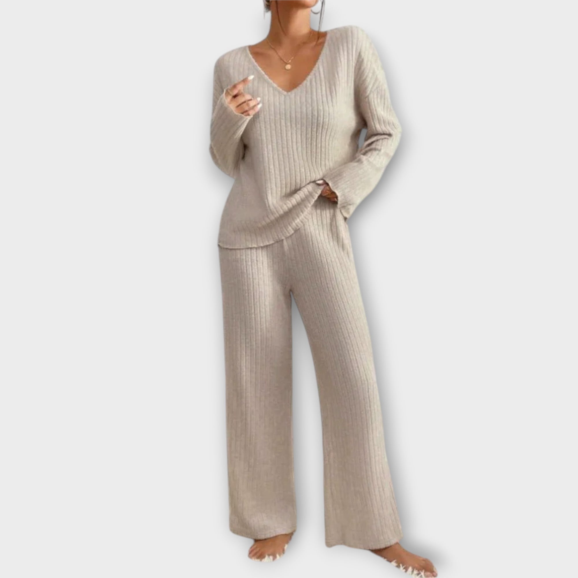 Celine Knitted Two-Piece Set