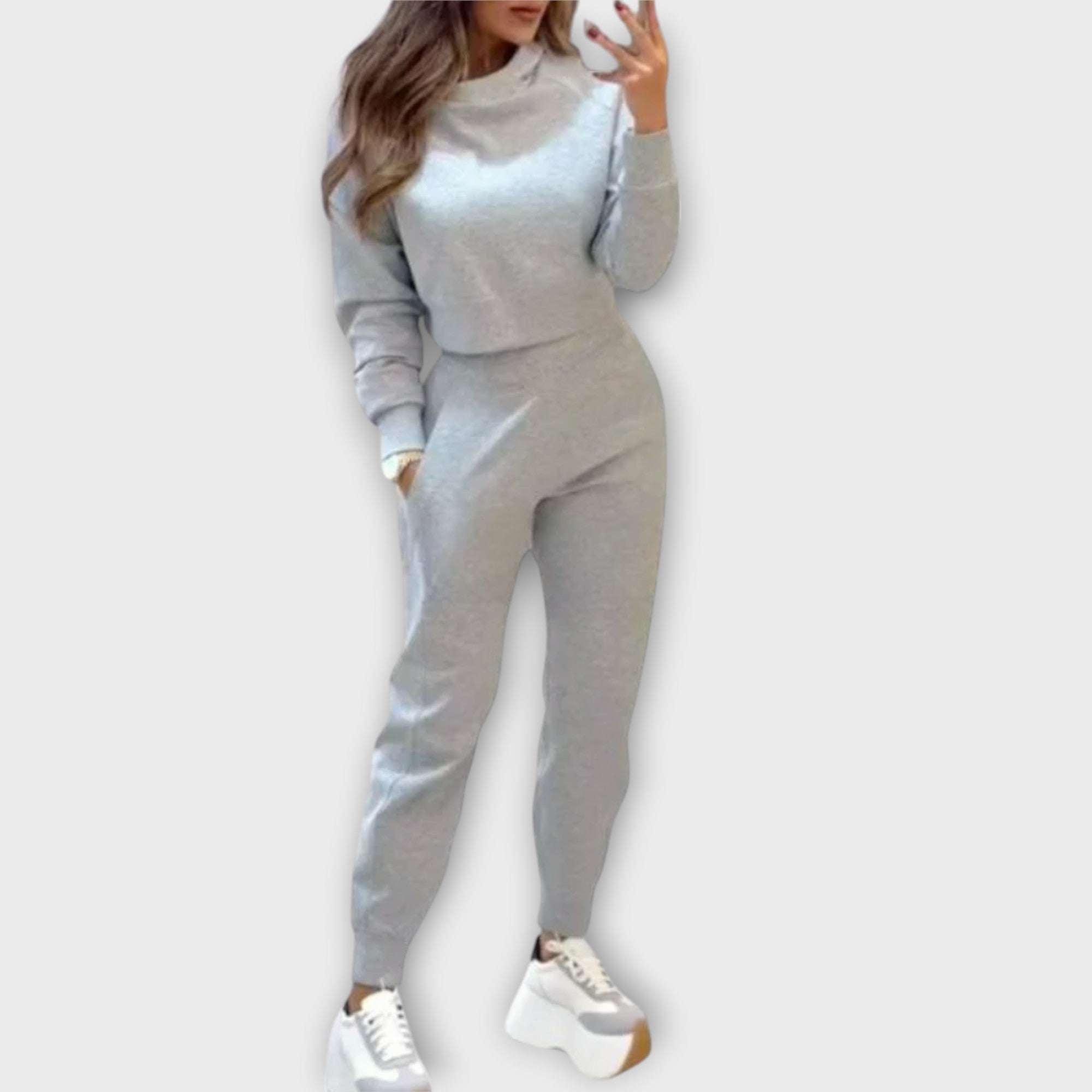 Layal Sweater and Jogger Set