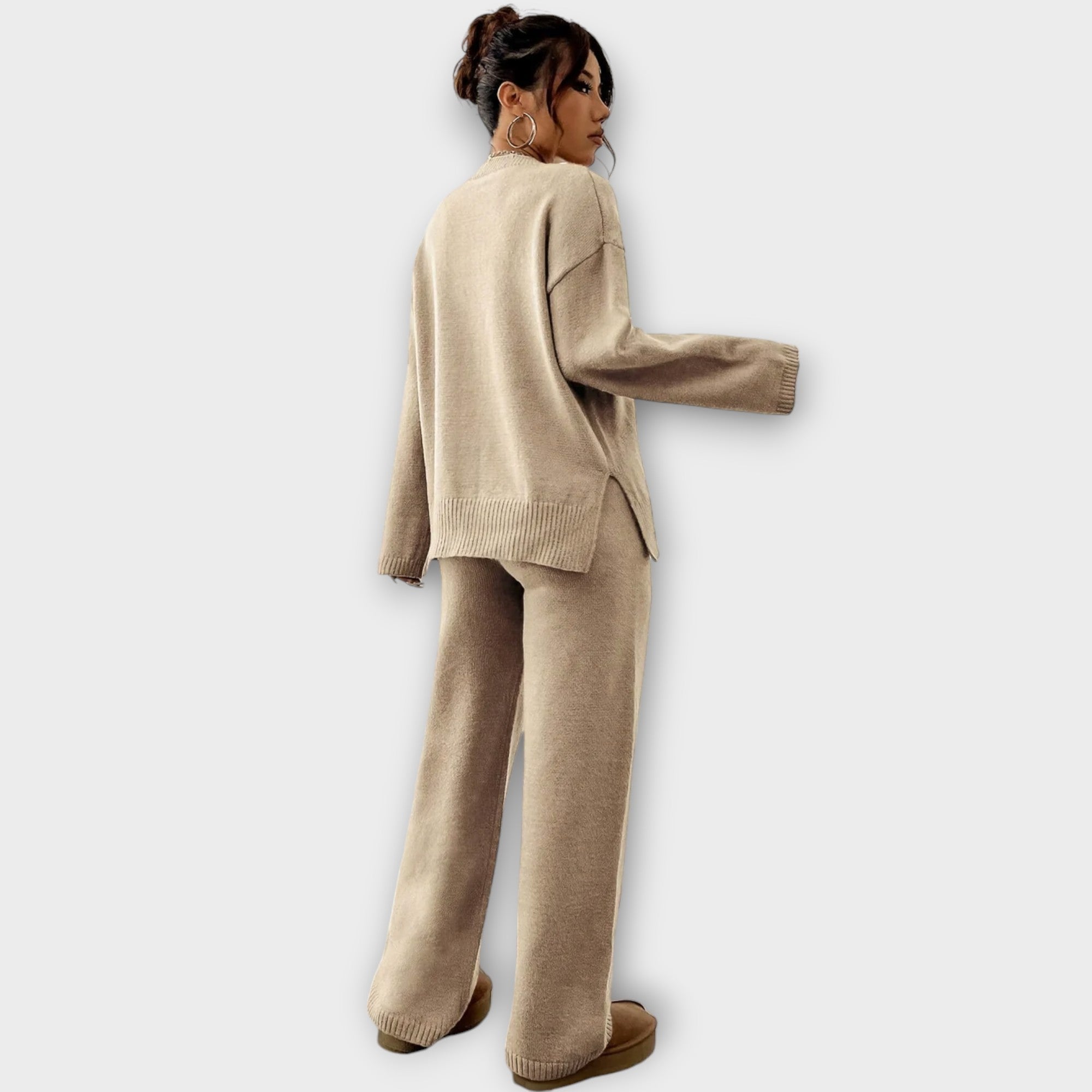 Maria Ribbed Knit Set